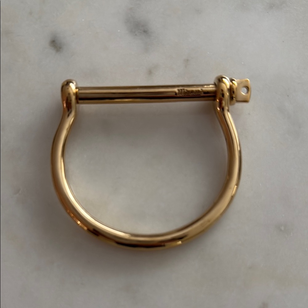 Miansai Classic Screw Cuff Gold Bracelet